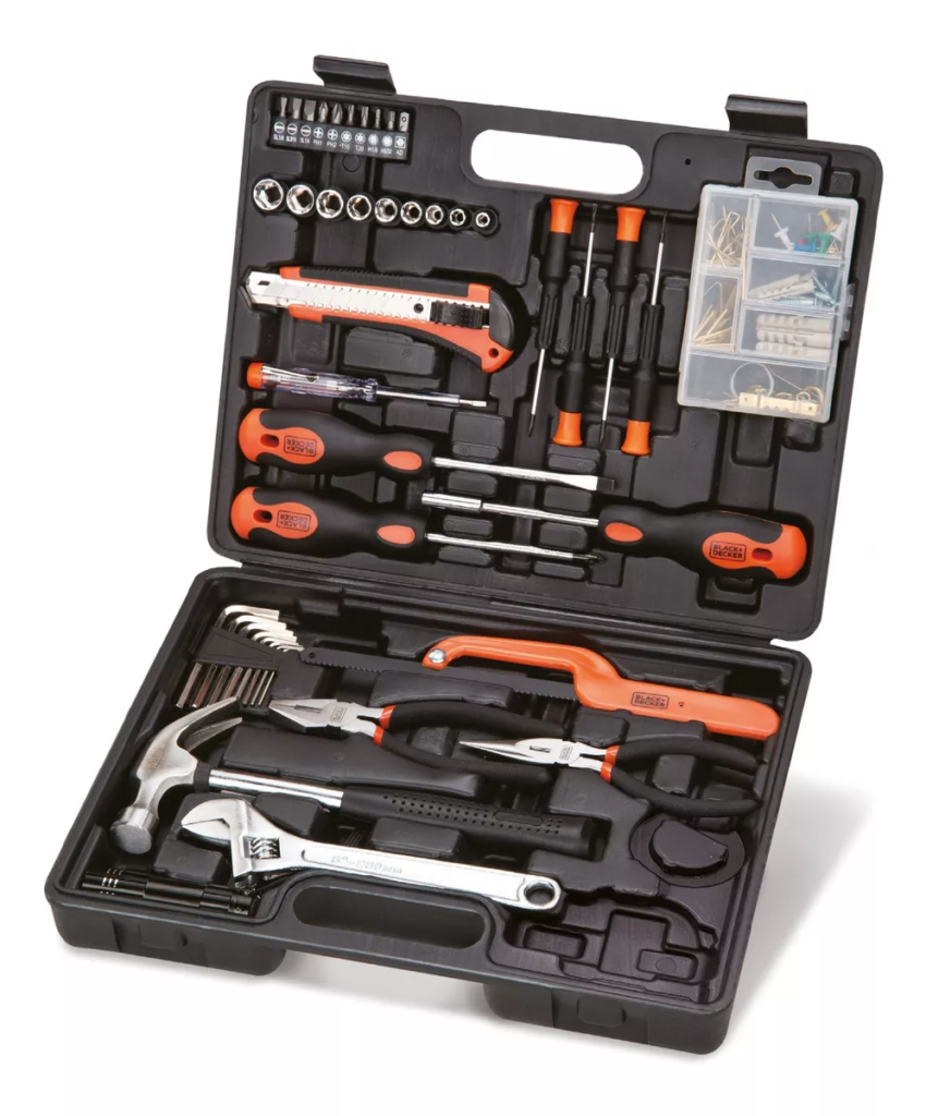 Set X124 Herramientas Manuales Black Decker Art Para El Hogar